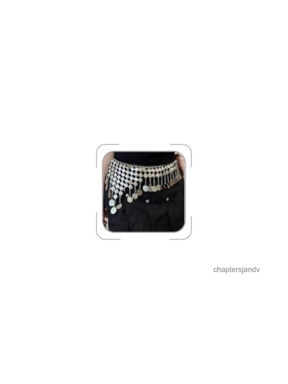 Gold Plated Coin Tassel Waist Chain Body Jewelry for Women
